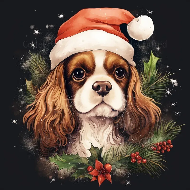 Festive Christmas Themed Animal Images