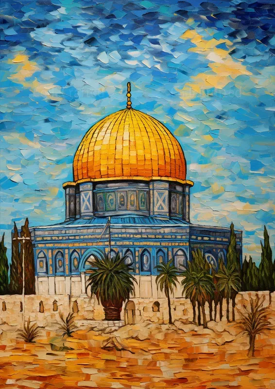 Famous Architectures In Van Gogh Style
