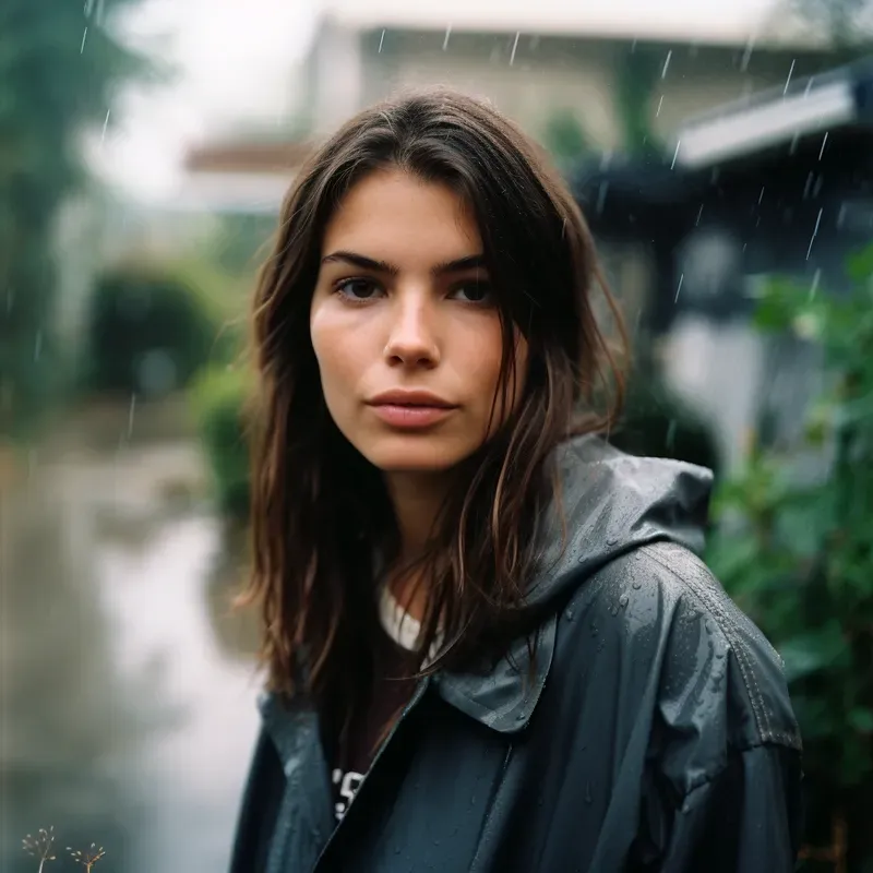 Rain Portrait Photos