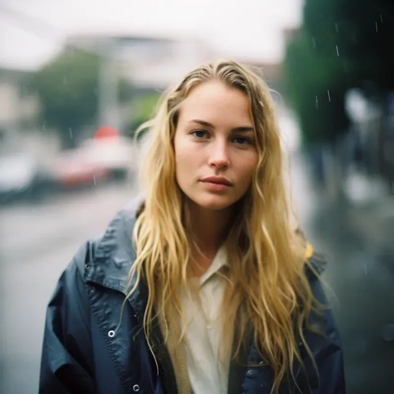 Rain Portrait Photos
