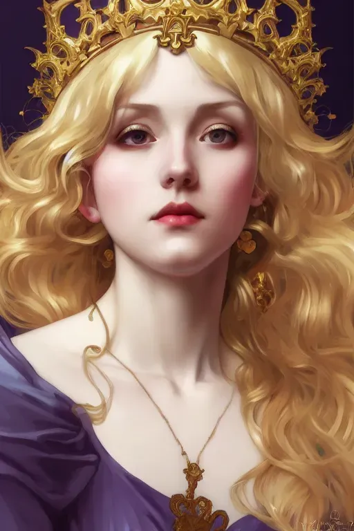 Baroque Princess Portrait