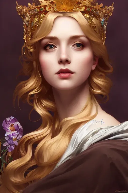 Baroque Princess Portrait