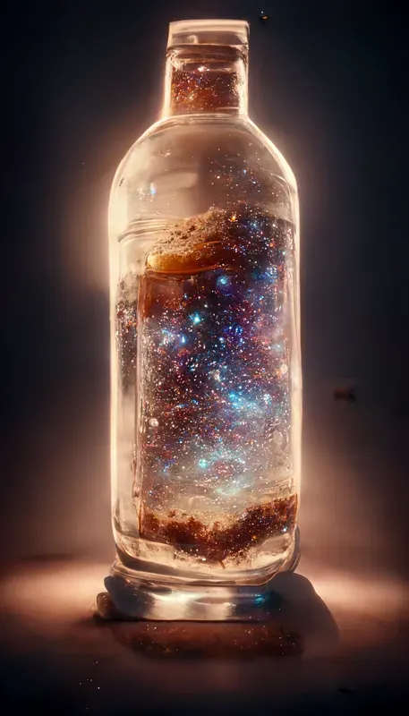A Galaxy In A Bottle