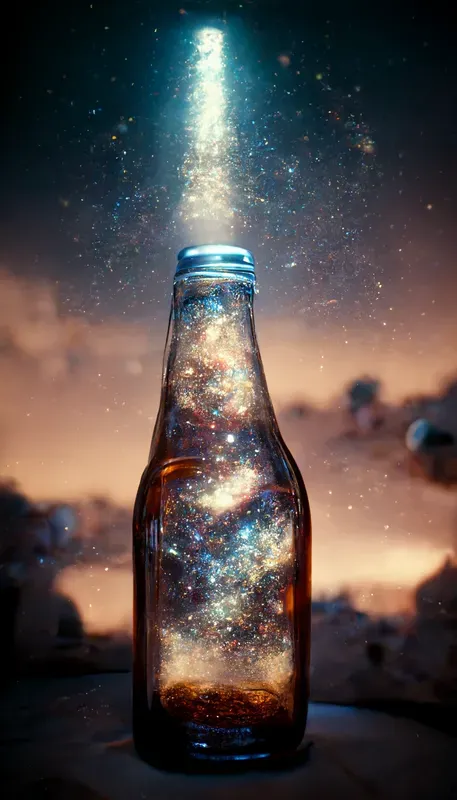 A Galaxy In A Bottle