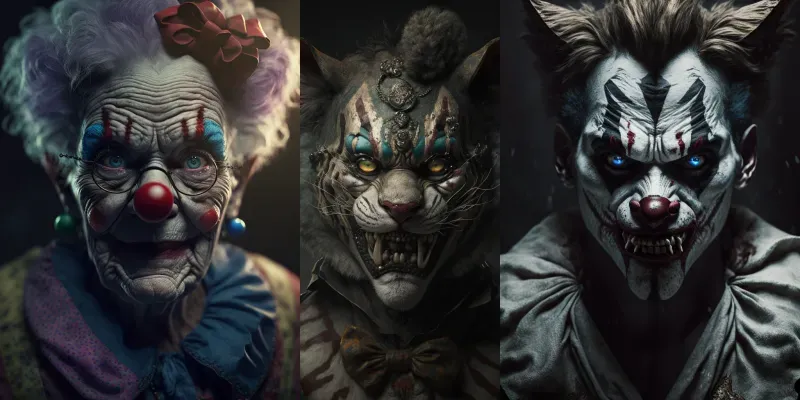 Dark Clowns generated by undefined