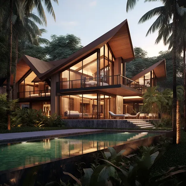 Beachfront Villa Designs Bali Indonesia