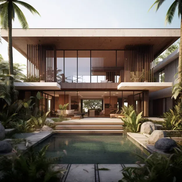 Beachfront Villa Designs Bali Indonesia