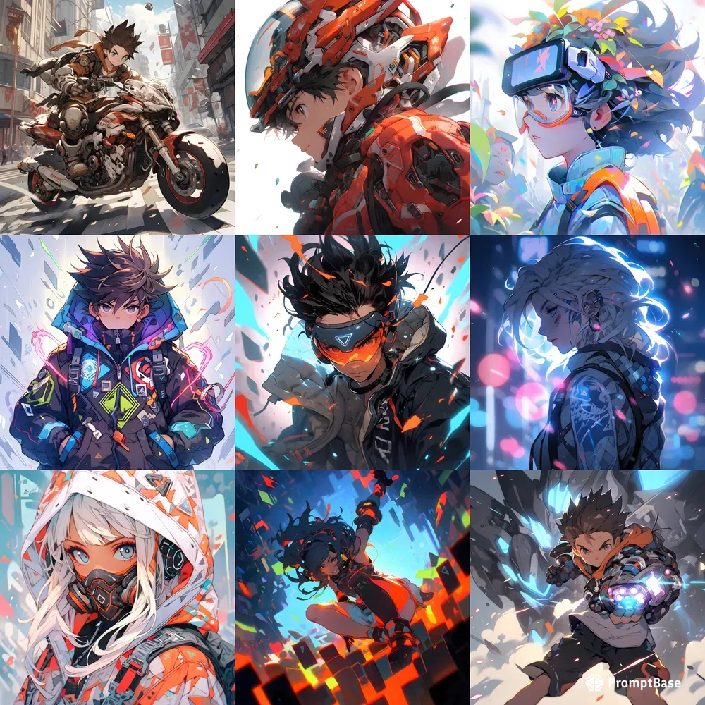 Futuristic Chaos Animes