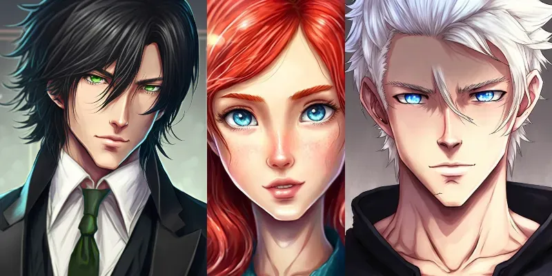 Highly Detailed Anime Portraits generated by undefined