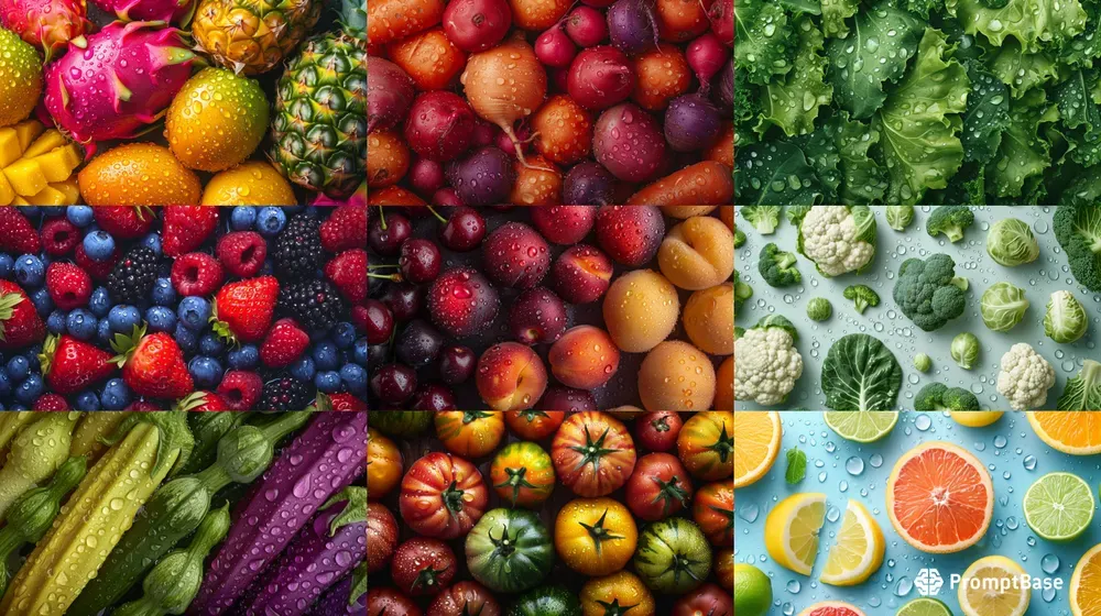 Fruit Patterns A Photorealistic Views