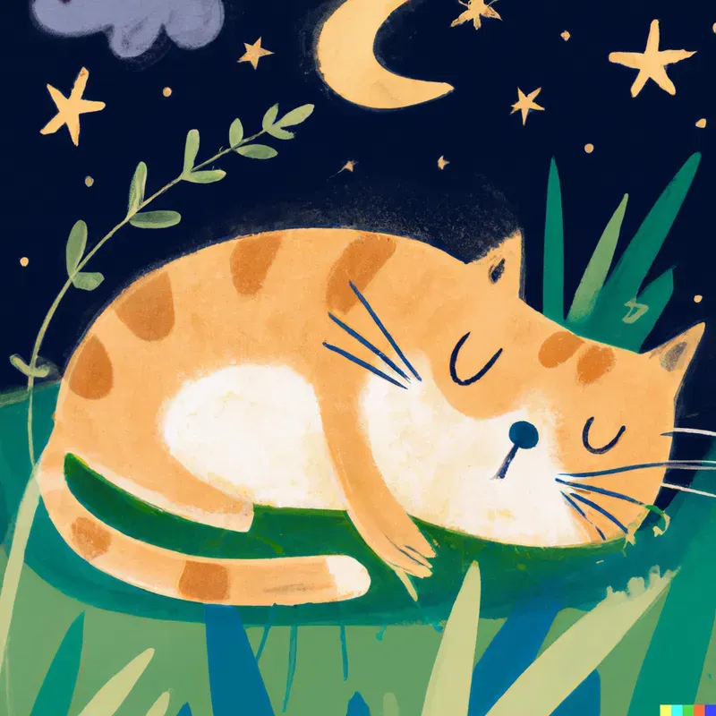 Sleeping Childrens Book Animals