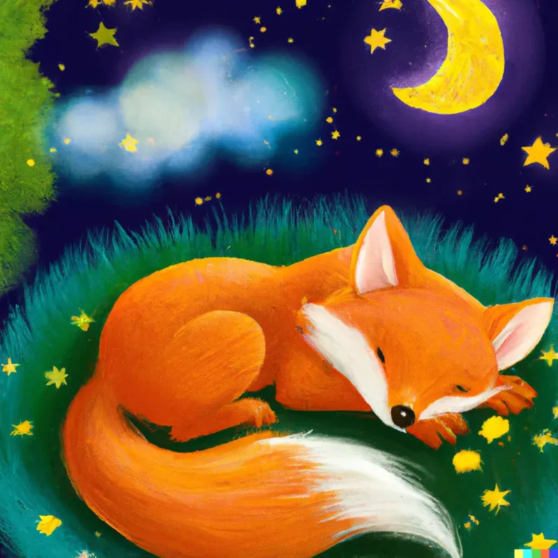 Sleeping Childrens Book Animals