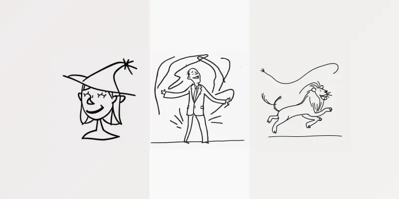 Napkin Drawings generated by undefined