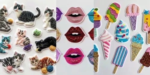 3D Stickers Designers generated by midjourney