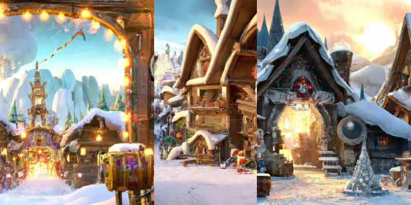 Santa's Christmas Workshops generated by undefined
