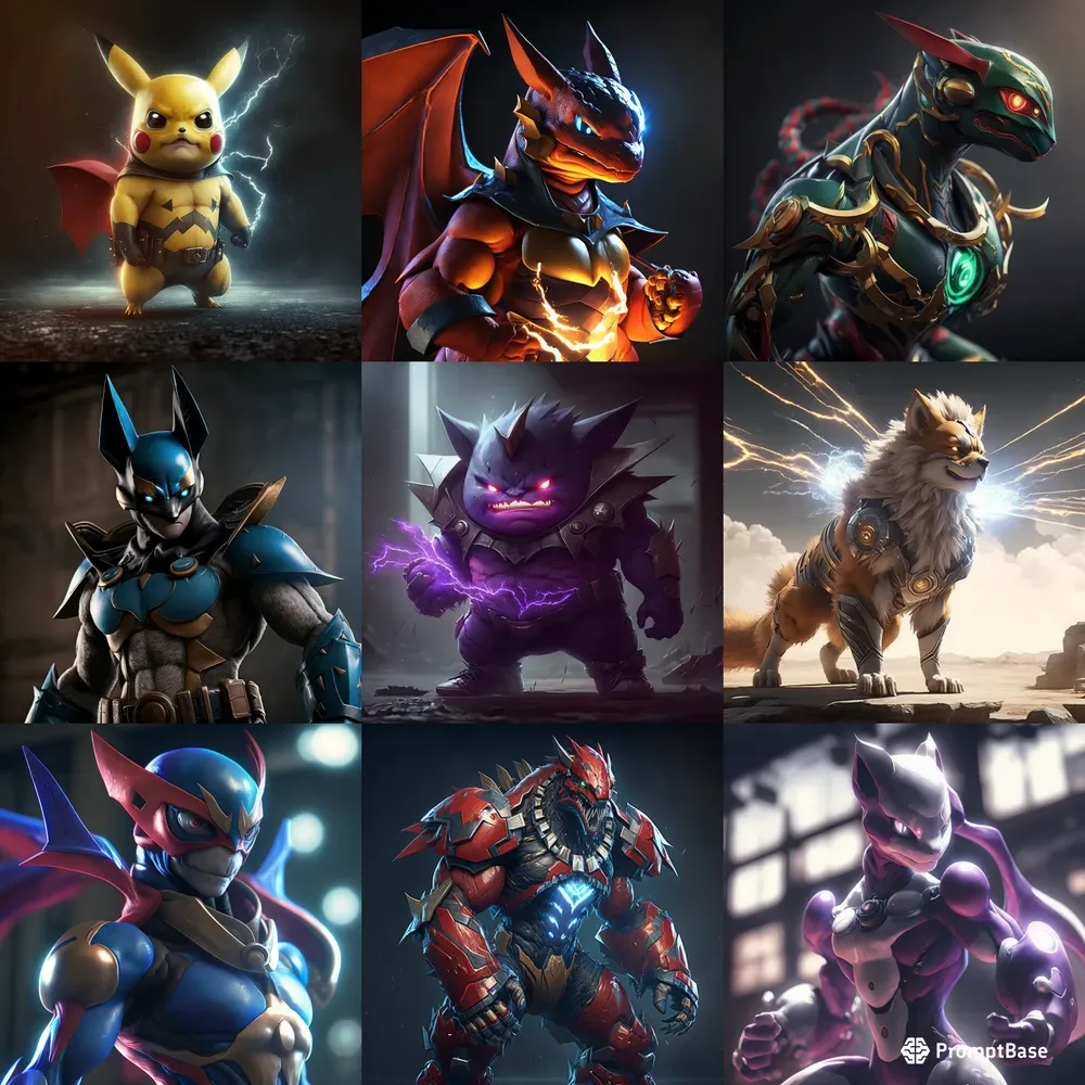 Pokemon As Super-heroes