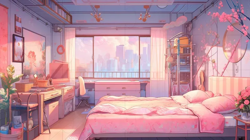 Lofi Bedroom Backgrounds