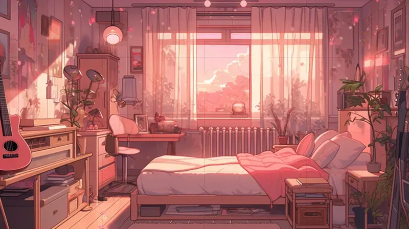 Lofi Bedroom Backgrounds