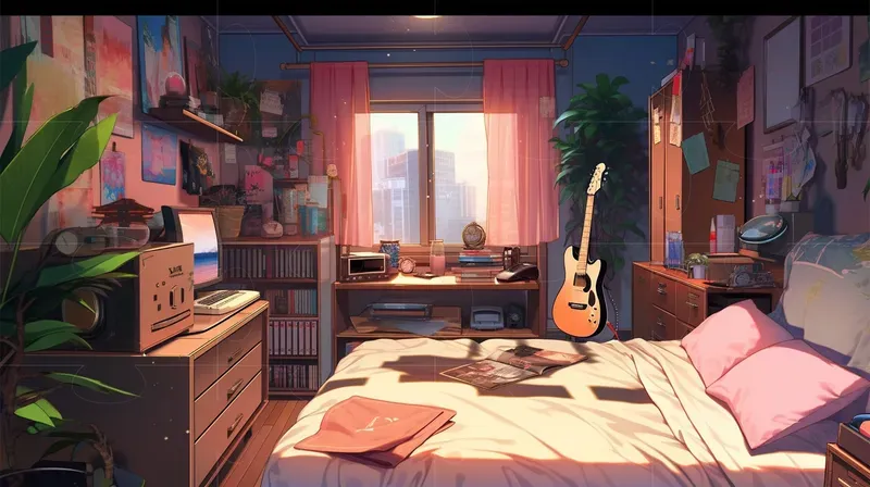 Lofi Bedroom Backgrounds