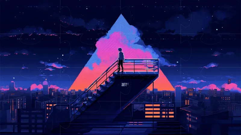 Pixel Art Lofi Backgrounds