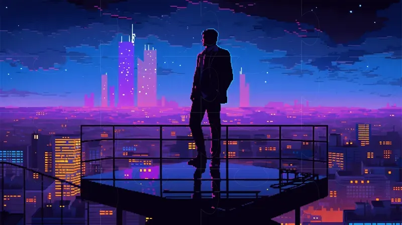 Pixel Art Lofi Backgrounds