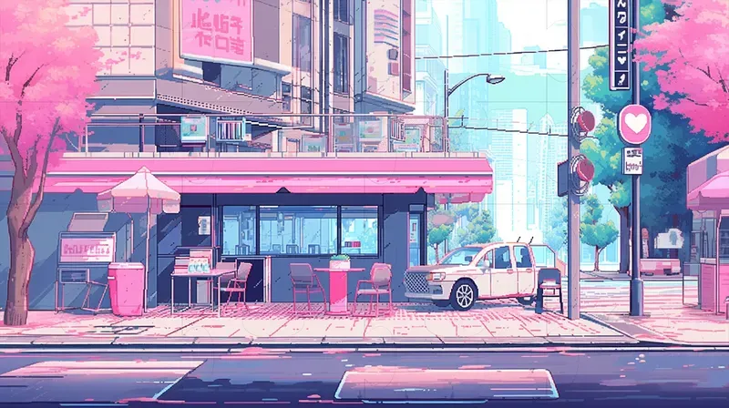 Pixel Art Lofi Backgrounds