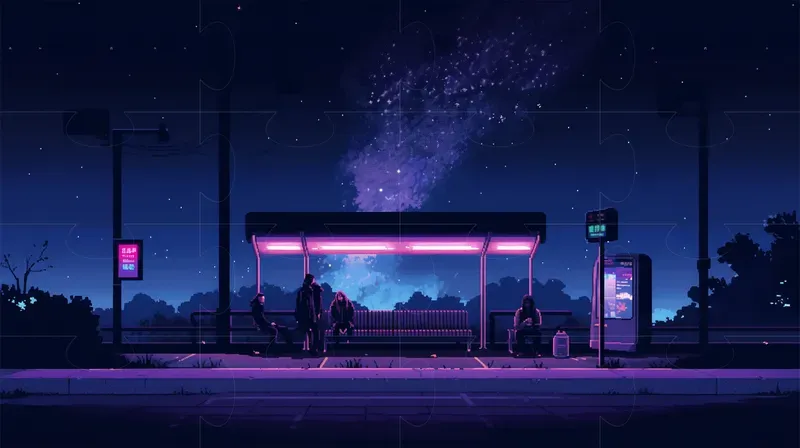 Pixel Art Lofi Backgrounds