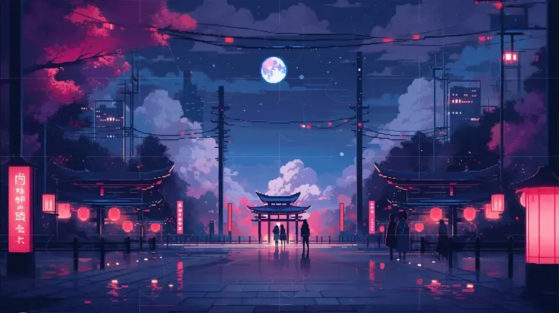 Pixel Art Lofi Backgrounds