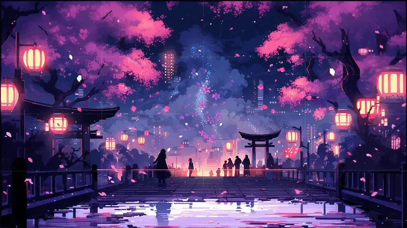 Pixel Art Lofi Backgrounds