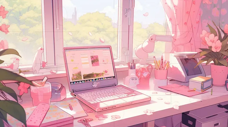 Lofi Workspace Backgrounds