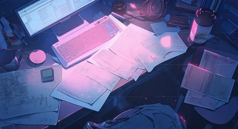 Lofi Workspace Backgrounds
