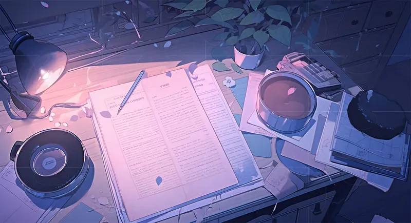 Lofi Workspace Backgrounds