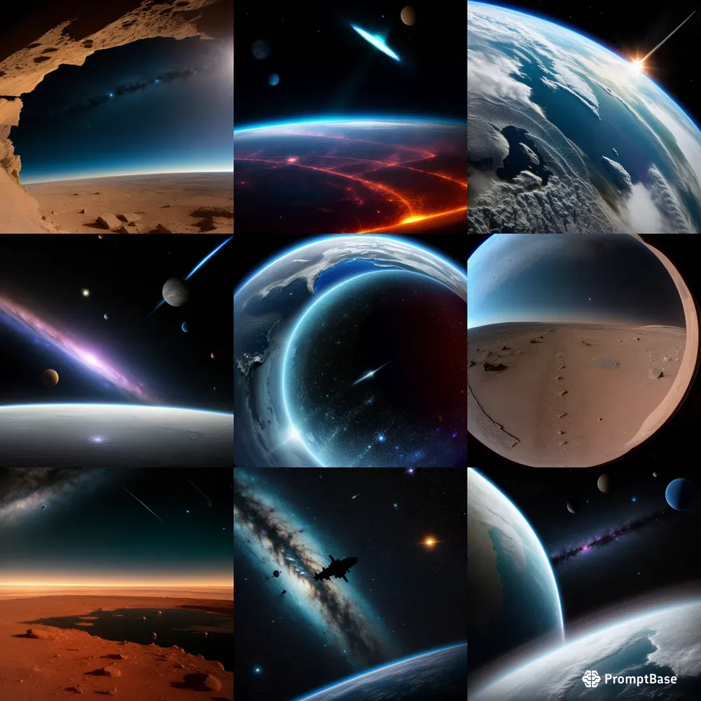 Deep Unknown Space Photo Shots