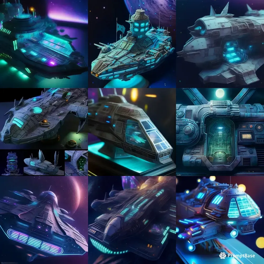 Spaceship Miniatures