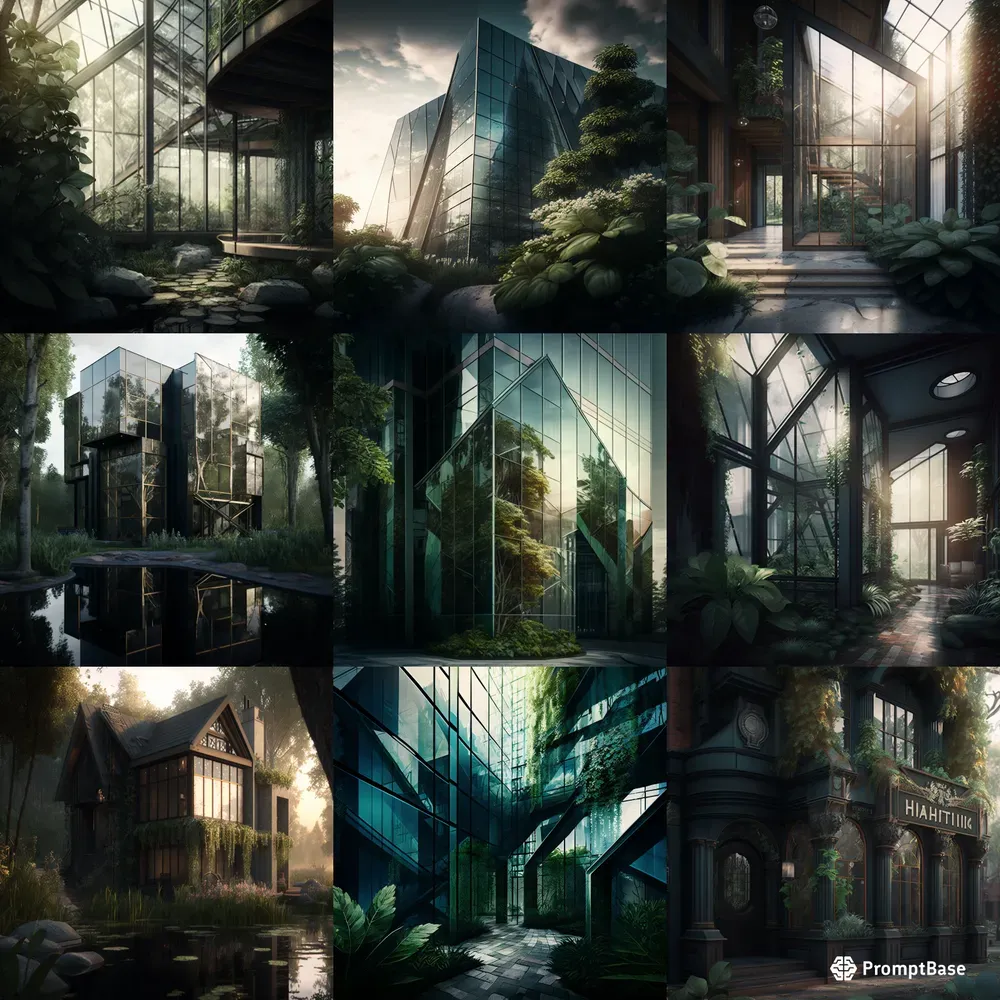 Buildings In Nature