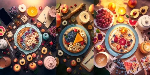 Instagram Healthy Breakfasts generated by midjourney