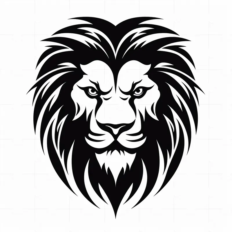 Simple Abstract Animal Head Logos