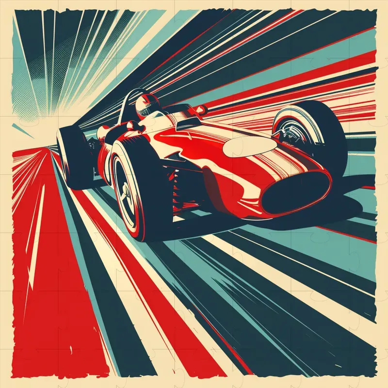 Pop Art Car Posters