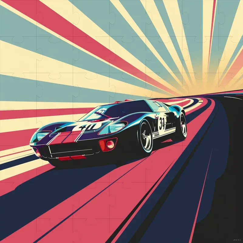 Pop Art Car Posters