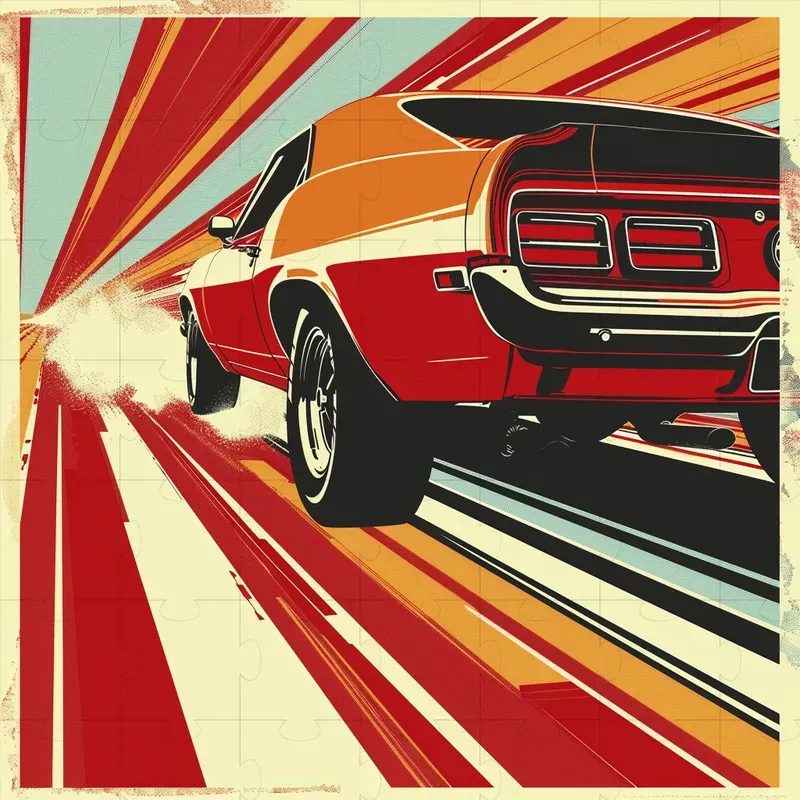 Pop Art Car Posters