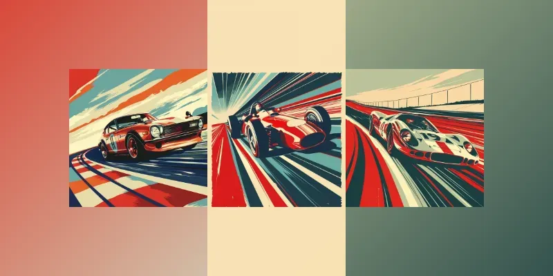 Pop Art Car Posters generated by undefined