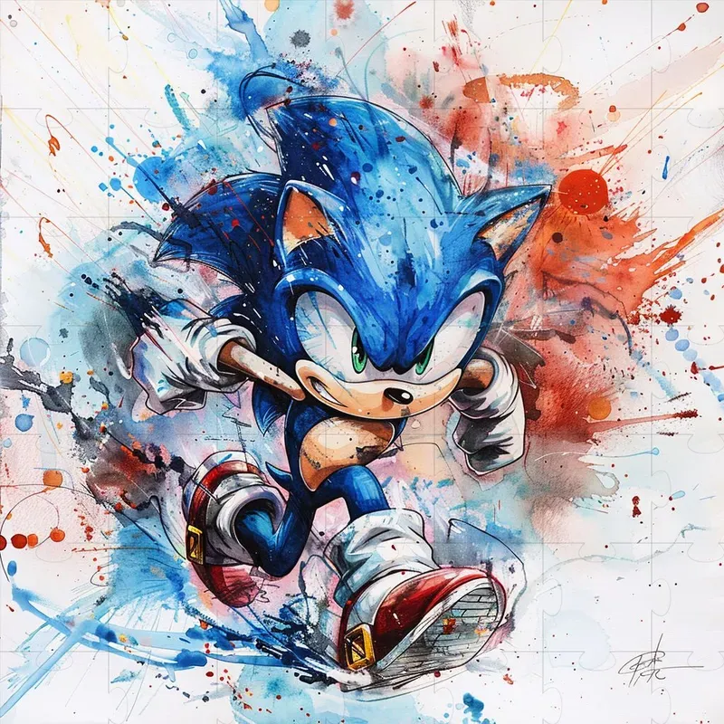 Splash Art Video Game Characters