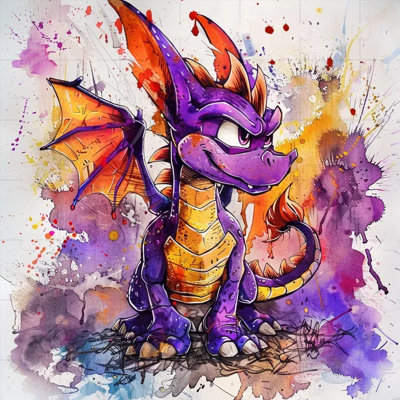 Splash Art Video Game Characters