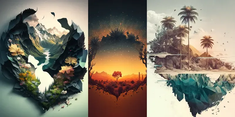 Exploring Nature Through Art generated by undefined
