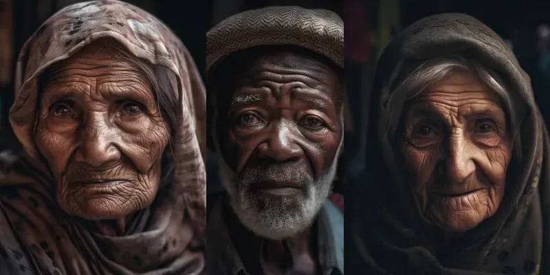 Realistic Faces Of People generated by undefined