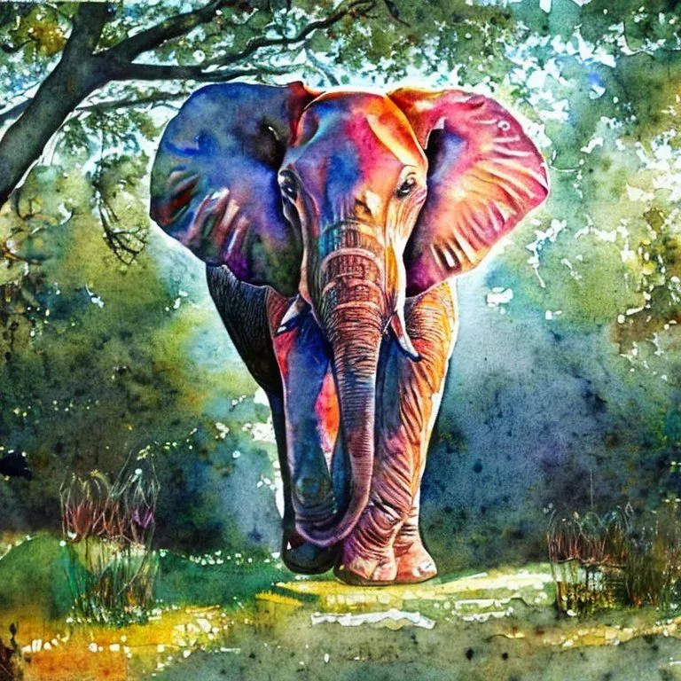 Watercolor Animals
