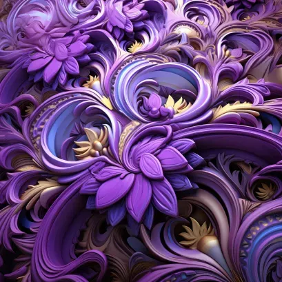 Fractal Intricate Design Backgrounds