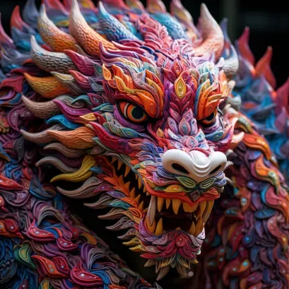 Vibrant Dragons