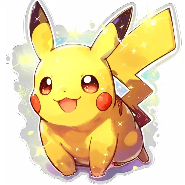 Cutesy Famous Character Stickers