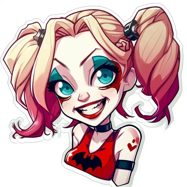 Cutesy Famous Character Stickers